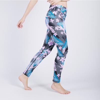 China Feeding Yoga Gym Gaiters High Waist Pants Yoga Gaiters Summer Seamless Hot Sale Wear Yoga Elastic And Quick-Drying Tie Dye Printing for sale