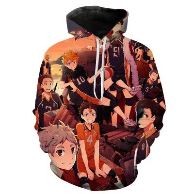 China Viable Men's Apparel Hooded Sweatshirt, 3d Vigor for Men and Women, Cartoon Sweater Anime Hoodie Custom for sale