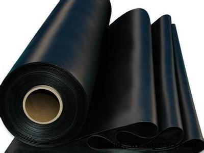 China 1-8 Meter black color 40mil HDPE geomembrane Liner/HDPE Impermeable Geomembrane for sale