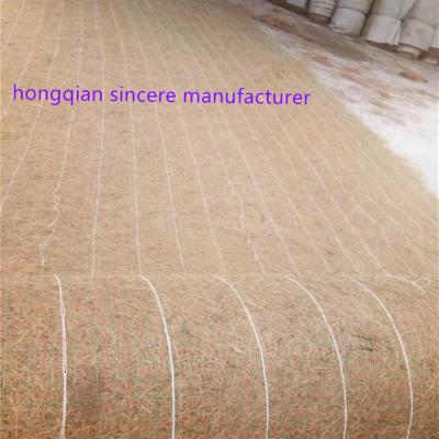 China 2.5*40m erosion control blanket coir Geotextile erosion control mats sales price for sale