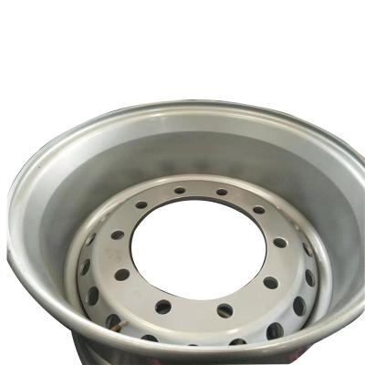 China Truck 22.5x11.75 Steel Rim Steel Wheel With Truck Wheel Ring for sale