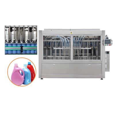 China Automatic Plastic Pet Bottle Cleaning Liquid Filling Machine 100-1000ml for sale