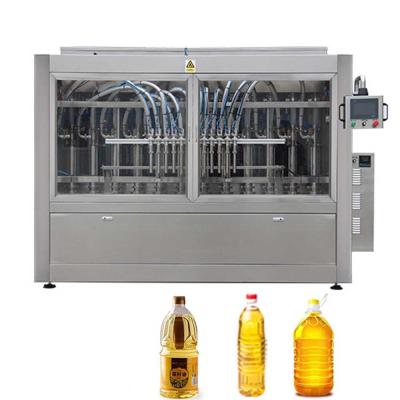 China Npack Full Auto Multi Head Palm Oil Filling Machine Linear Palm Oil Production Line for sale