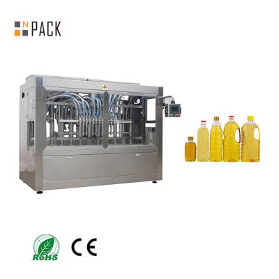 China Npack Automatic 304/316 Stainless Steel Oil Filling Machine Manufacturer Coconut Oil Filling Packing Machine for sale