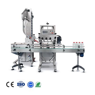 China Automatic Plastic Cap Sealer Machine Bottle Capping Machine With PLC Control for sale