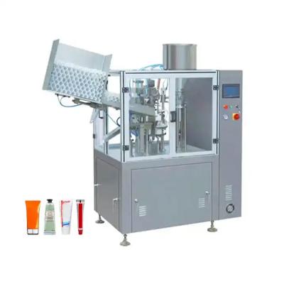 China Automatic 30ml 50ml 75ml Toothpaste Tube Filling And Sealing Machine For Sale for sale