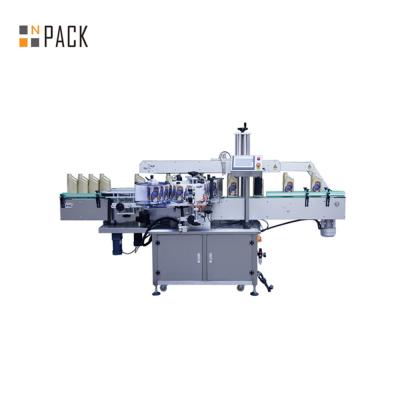 China Automatic High Speed Double Side Sticker Label Applicator Machine For Jars for sale