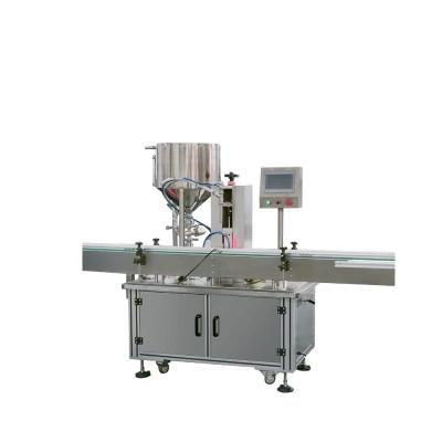 China Servo Single Head Piston Filler For Glass Jar Cream Cosmetics Paste Sauce Dressings for sale