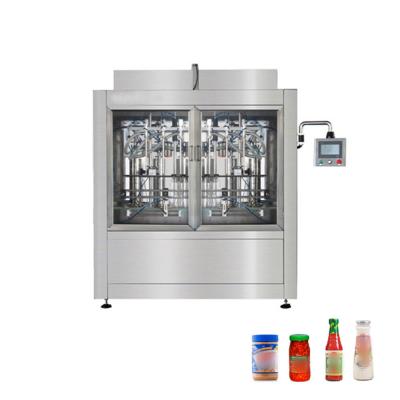 China Automatic Servo Motor Linear Fish Sauce Filling Machine for sale