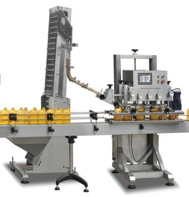 China Npack Automatic Speed Plastic Bottle Capping Machine for Glass Bottle Screw Capper for sale