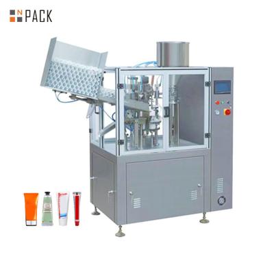 China Automatic Face Wash Skincare Paste Tube Filling And Sealing Machine for sale