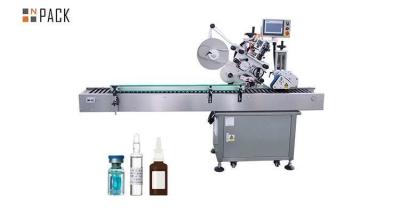 China Horizontal Automatic Vial Ampoule Labeling Machine For Container Pharmaceuticals for sale