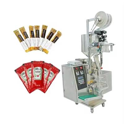 China Npack Automatic High Speed Vertical Chilli Sauce Sachet Filling Machine for sale