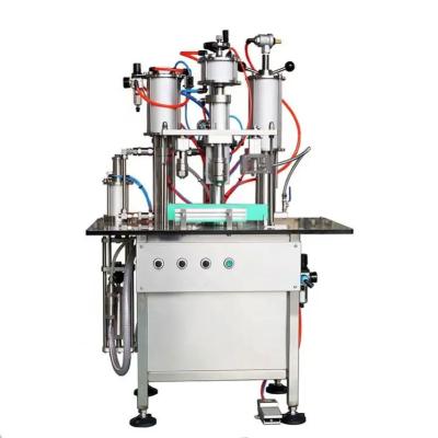 China Full Automatic Aerosol Can Filling Machine with Electric Drive for sale