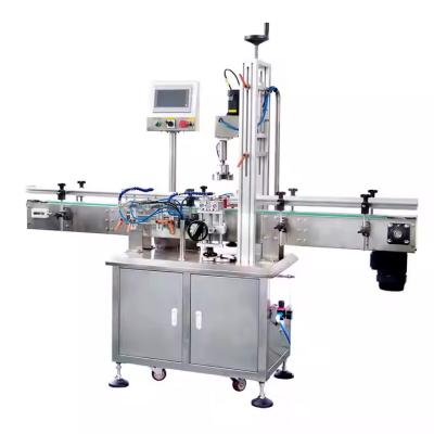 China Automatic High Speed Plastic Pet Bottle Single Head Screw Capping Machine for sale