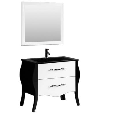 China Modern Glass Vanity Bathroom Cabinet Furniture for sale