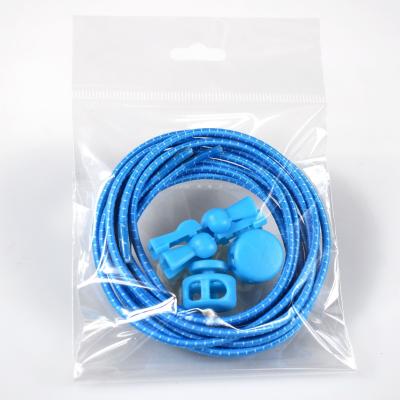 China Hot Selling Round Elastic Factory 3mm Lock Laces for sale