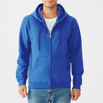 China Anti-wrinkle OEM Free Vintage Full Zipper Hoodies for sale