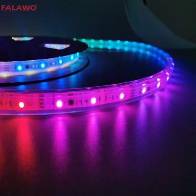 China IP68 Anti-UV RGB Outdoor Waterproof Flexible Strip Led Christmas Tree Lights for sale