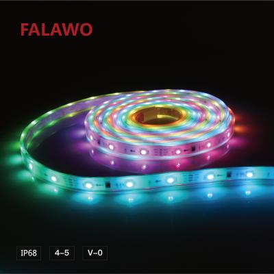 China Residential Programmable RGB Waterproof 5050 RGB Led Strip Light With Software for sale