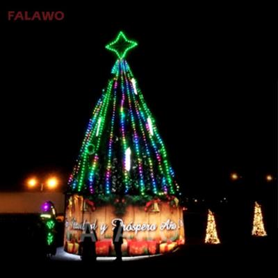 China Modeling string Falawo ip68 rose street lamp light waterproof Christmas lights led string for sale