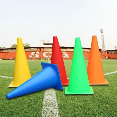 China 38CM PP Sports Cone Disc Cones Soccer Training Cones for sale