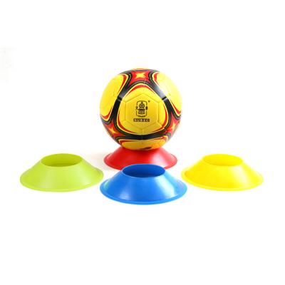 China PE 2 in 1 Football Training Mark Cone, Ball Holder for Kick Training for sale