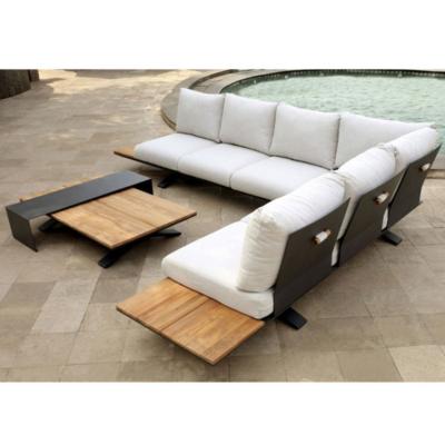 China Custom Factory Eco-freindly Patio Furniture Set Outdoor Aluminum Pool Furniture Luxury Lawn Outdoor for sale