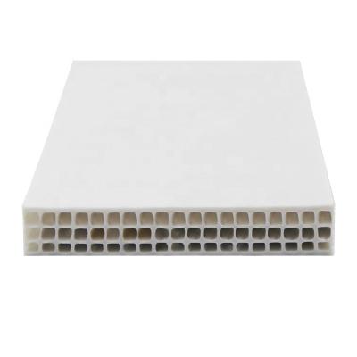 China Reusable Plastic Shuttering PVC Formwork Modern Construction Concrete Shuttering for sale