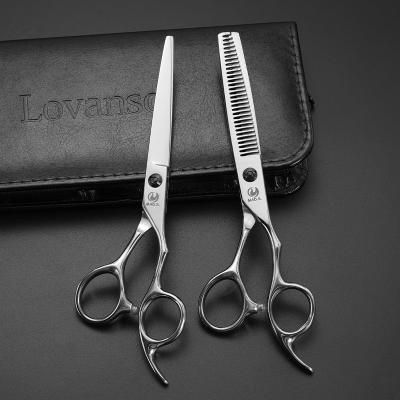 China Professional Thinning Scissors Hair Cutting Scissors Hairdressing Scissors Thinning Barber Scissor Set Salon Steel Tool Shears Japan for sale