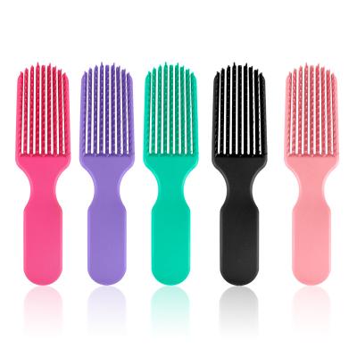 China Salon Barber Styling Cutting Tools Hair Brush Scalp Massage Comb Wet Curly Hair Brush Hair Extension Brush Anti-Static Salon Styling Tool for sale