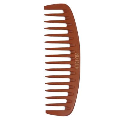 China MJ Hall Hair Bakelite Palm Tooth Yellow Wide Hair Comb Anti Barber Comb Plastic Resin Wood Static Detangling Comb for sale