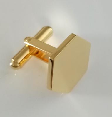 China ALLOY China factory wholesale high quality luxury gold cufflinks custom for sale