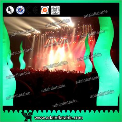 China Stage Events Decoration Lighting Inflatable Cone Concert Decoration for sale