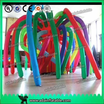 China Colorful 3M Oxford Cloth Inflatable Tree for sale