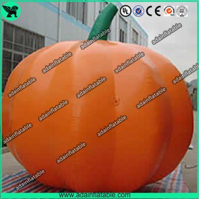 China Advertising Inflatable Vegetable Model 3m Oxford Inflatable Pumpkin Replica for sale