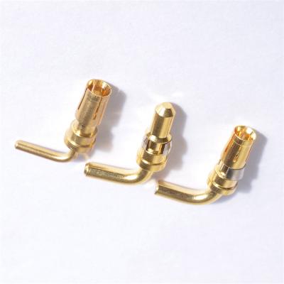 China High Quality 5A~10Amp PCB Pin Pogo Pin Brass Spring Loaded for sale