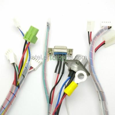 China Electronic equivalent or original amp, Molex, JST connector custom wire harness for sale