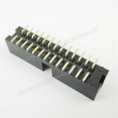 China Customizable Pin Header Smt 6p PCB Box Header Right Angle Right Angle Connector 2.0mm 1.27mm 2.54mm for sale