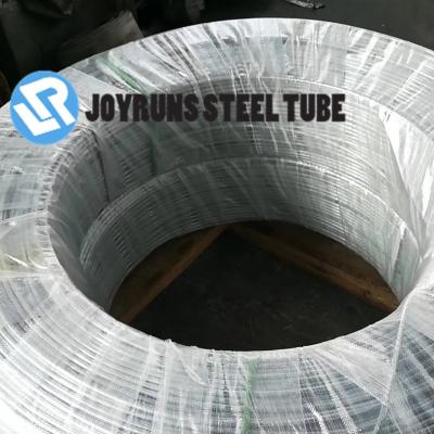 China Electro Welded Copper Coil Tube Single Wall Galvanized Seamless Steel Pipe 4.76mm*0.6mm for sale