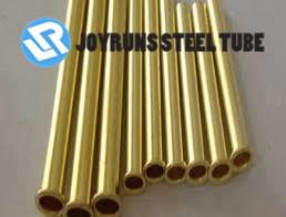 China DIN1785 CuZn28Sn1 Seamless Copper Tubing Admiralty Brass Tubes  25*1mm for sale