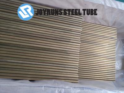 China ASTM B111 UNS C44300 , Admiralty Brass Asme Seamless Pipe Tubes for sale