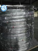 China Galvanisierte Stahlrohrschlange EN10139 DC04 doppel-wandiges Stahlrohr-7.94MM*0.9MM Zink zu verkaufen