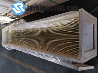 China 19.05*2.11mm ASTM B111 C44300 , Seamless Admiralty Brass Heat Exchanger Pipes Tubes for sale