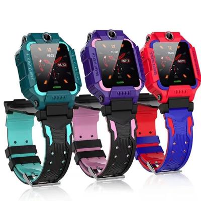 China Touch Screen Version Q19 Dual Camera 2g Kids Smart Watch Ip67 SeTracker App Russian English Spanish Waterproof Kids Watch Phone for sale