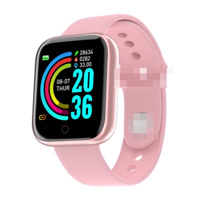 China Touch screen factory price heart rate blood pressure smart wristband d20 fitness tracking y68 market watch for sale