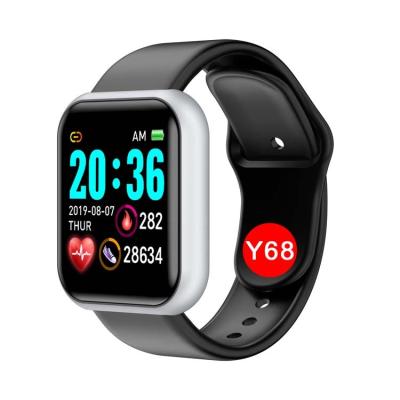 China Touch Screen D20 Smart Watch 1.3 Inch Color Screen Heart Rate Blood Pressure Monitor Smartwatch D20 Smart Watch Y68 Fitness Tracker for sale