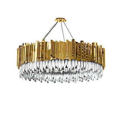 China Modern American Crystal Chandelier Modern Elegant Luxury Crystal Empire Ceiling Bedroom Hotel Crystal Chandelier for sale