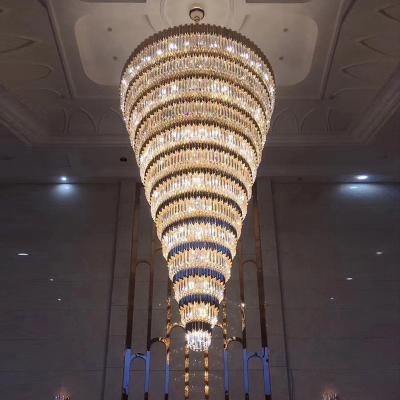 China Modern Luxury French Style Empire Crystal Chandelier for sale