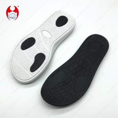 China The sole of sandals/unique elastic soft outsoles of slippers etc. unique non slip sandals beach high slippers with low price make from EVA for sale